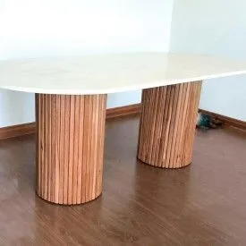 Comedor Palillaje Mármol Brasilia