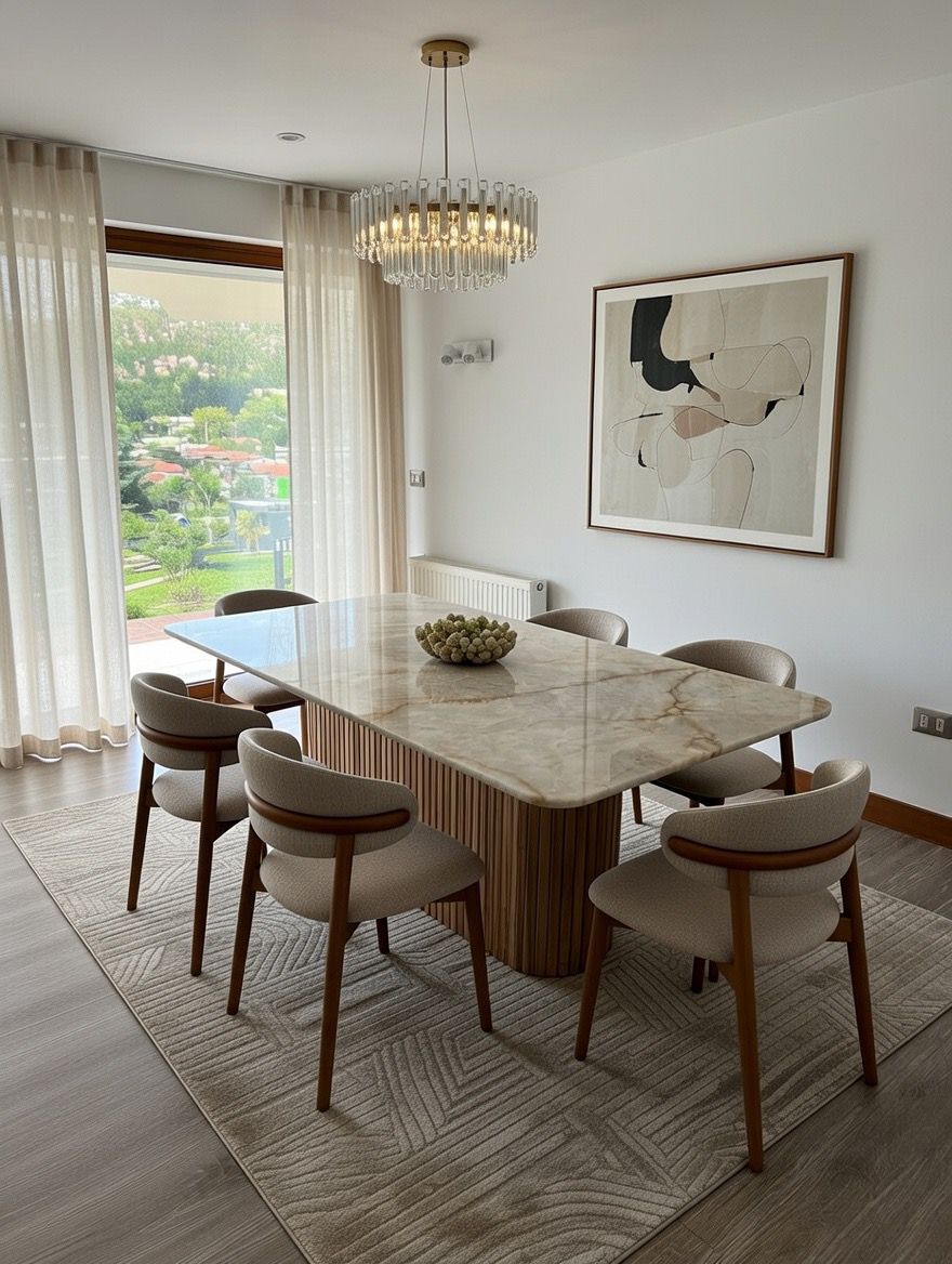 Comedor Marmol Brasilia