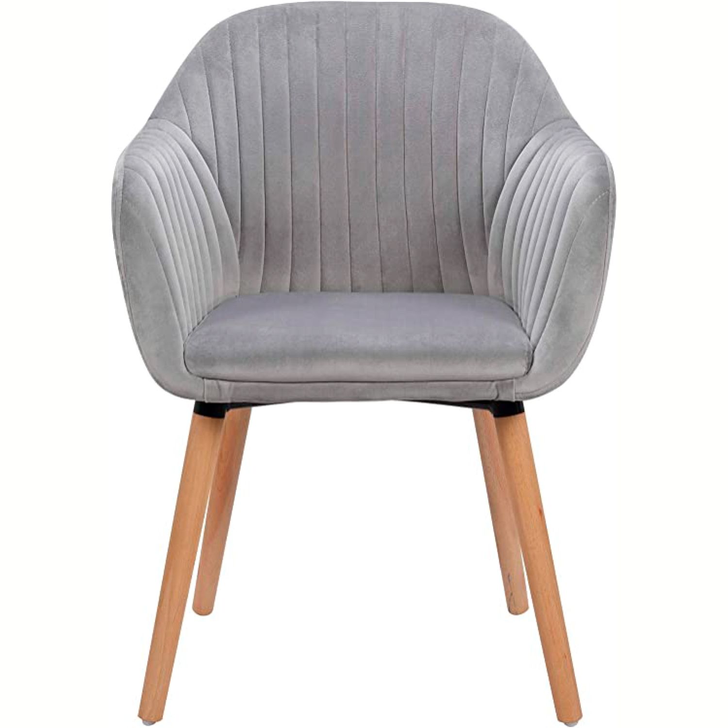 Butaca Velvet Gris - Imagen 2