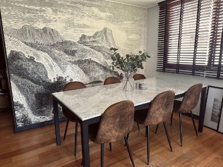 Comedor Mármol Recto - Imagen 2