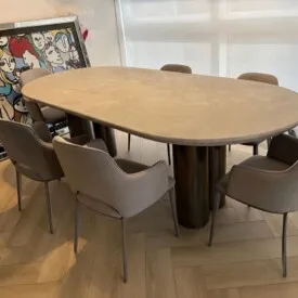 Comedor Mármol Acerado