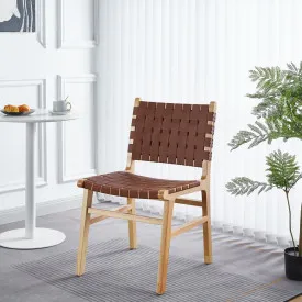 Silla Austral Madera y Cuero