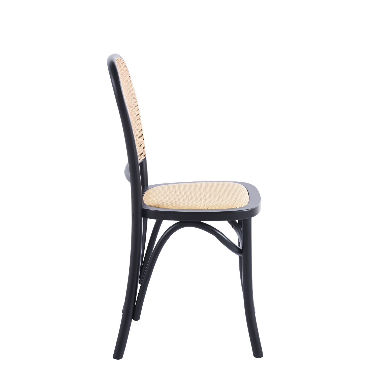 Silla Lombardia Madera Rattan - Imagen 5