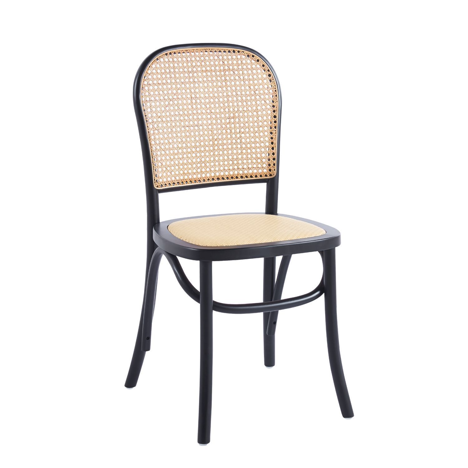 Silla Lombardia Madera Rattan