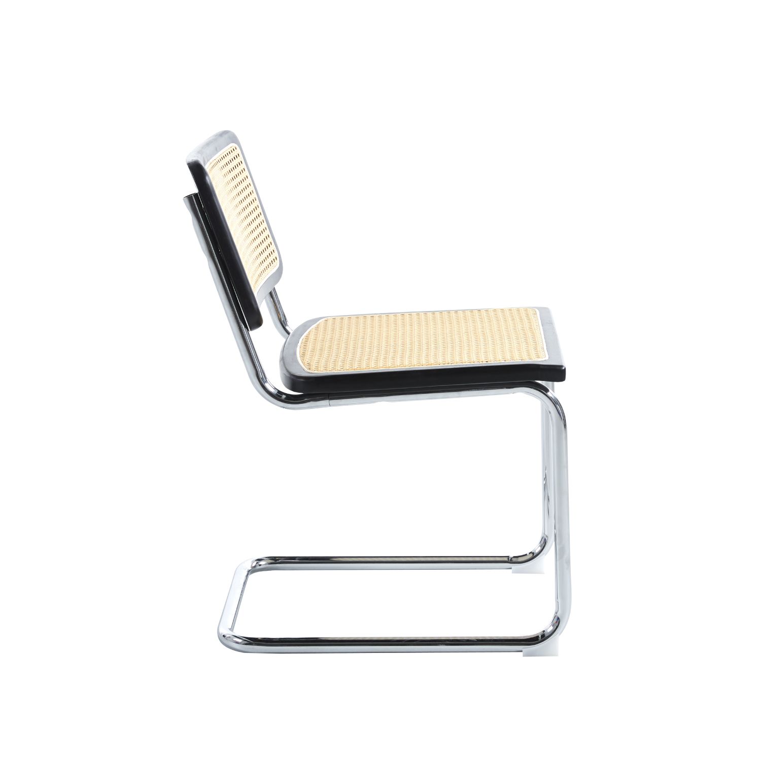 Silla Breuer Madera y Rattan - Imagen 2
