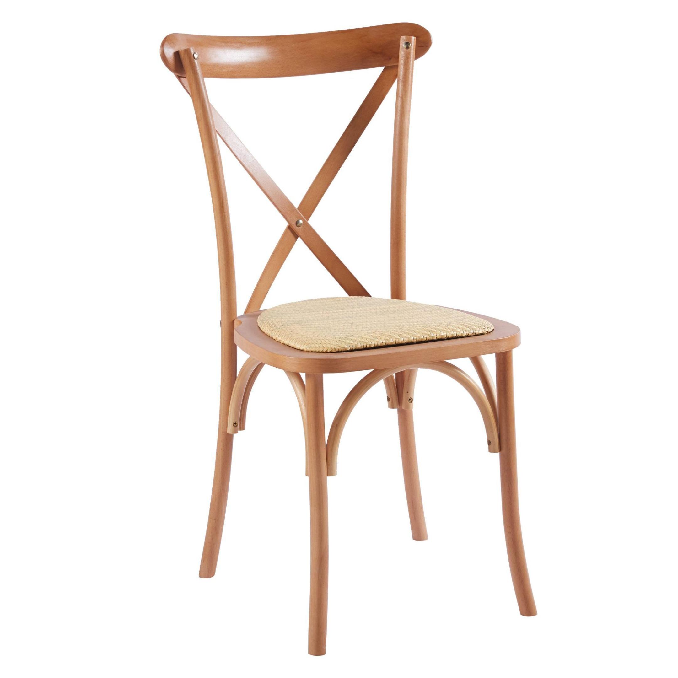 Silla de Ratan en Madera M