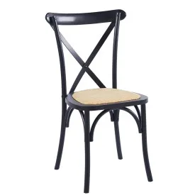 Silla de Ratan en Madera N