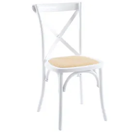 Silla de Ratan en Madera B
