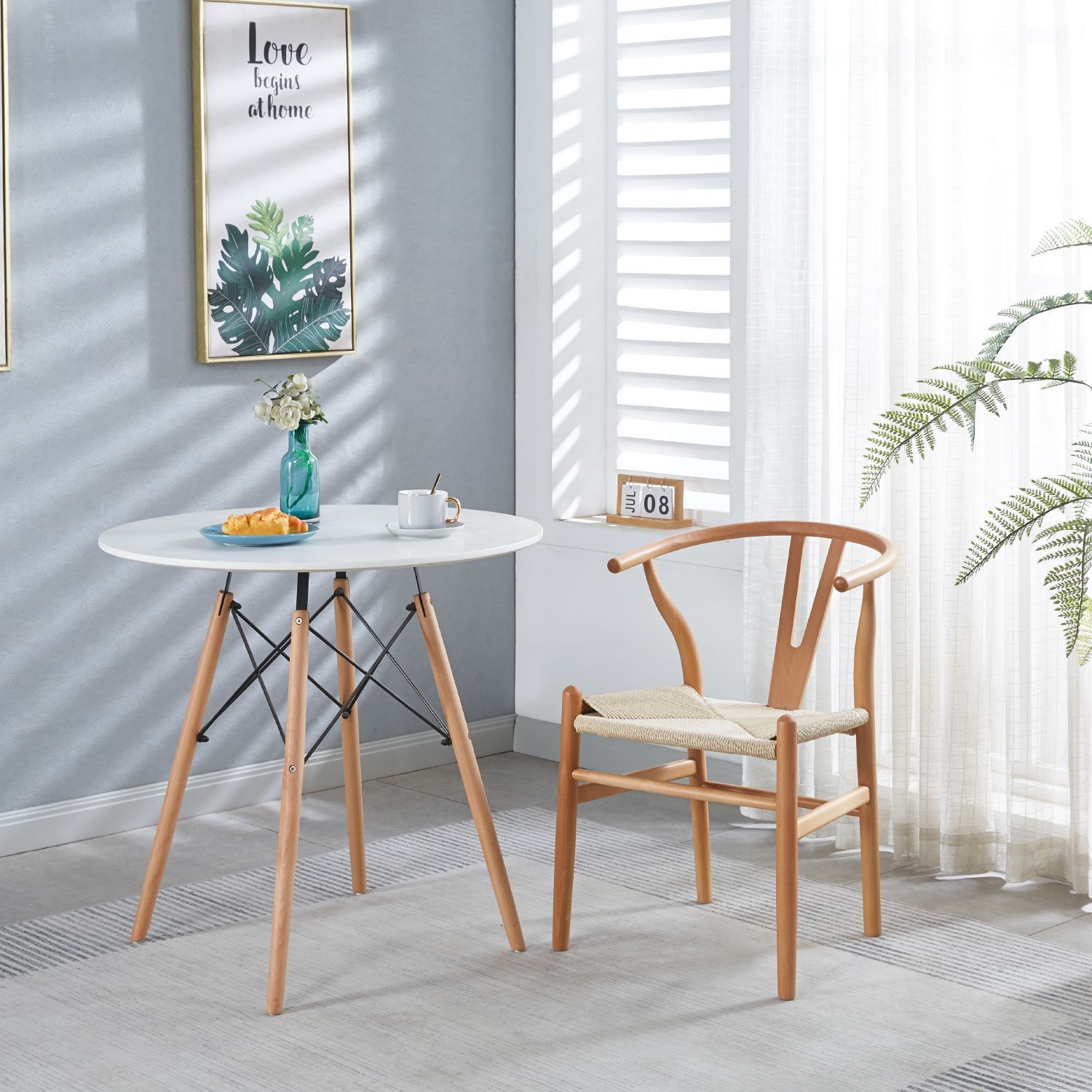 Silla Wishbone Madera - Imagen 2